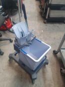 * wringer mop bucket on trolly