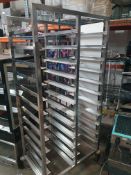 * S/S cdouble tray rack