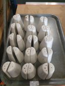 * 15 x salt and pepper shakers