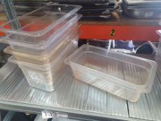 * 5 x 1/3 gastronomes