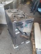* Moffat double plate heating cupboard on castors