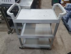 * Cambro 3 tier trolly