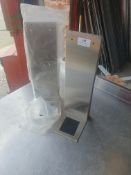 * 2 x S/S shelf/stands