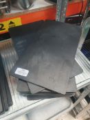 * 12 x medium slate effect chilled display plates