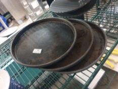 * 3 x cast Merrychef turntables