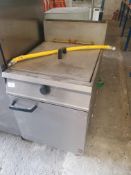 * Falcon large double basket gas fryer