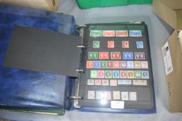 Stock Book Containing British and Commonwealth Sta