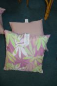 *Two Decorative Cushions