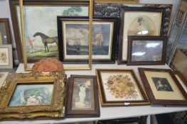 Vintage Framed Pictures and Prints