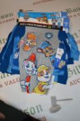 Paw Patrol Kid’s 4pc Glow in the Dark Pyjama Set Size: 7 years