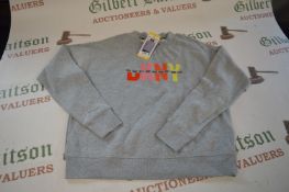 *DKNY Jeans Grey Sweatshirt Size: S