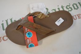 *Flojos Brown Flipflops Size: 11