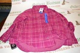 *Jachs Girlfriend of New York Pink Check Shirt Size: L