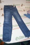 *Blue Denim Stonewash Jeans Size: 8