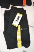 Champion Kid’s Black Joggers Size: S 7-8 years