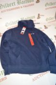 *Fila Navy Blue Hoodie Size: M