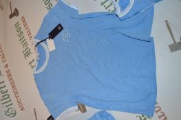 *Jack Wills Peach Feel Pale Blue T-Shirt Size: M