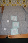 *Three Spa Classic Grey Hand Towels