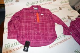 *Jachs Girlfriend of New York Pink Check Shirt Size: M