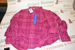 *Jachs Girlfriend of New York Pink Check Shirt Size: L