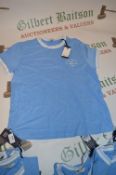 *Jack Wills Peach Feel Pale Blue T-Shirt Size: S