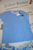 *Jack Wills Peach Feel Pale Blue T-Shirt Size: S
