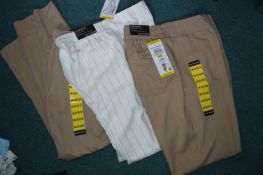 *Three Hilary Radley Ladies Trousers Size: 10
