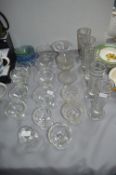 Glass Dessert Bowls, and a Sundae Glasses