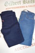 Levi’s Girl’s Pullon Jeans 2pk Size: 8 years
