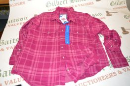 *Jachs Girlfriend of New York Pink Check Shirt Size: L