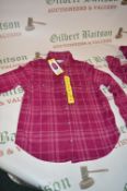*Jachs Girlfriend of New York Pink Check Shirt Size: S