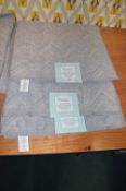 *Three Spa Classic Grey Hand Towels
