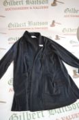 *Carole Hochman Black Lounge Robe Size: L