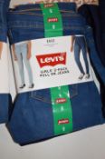 Levi’s Girl’s Pullon Jeans 2pk Size: 8 years