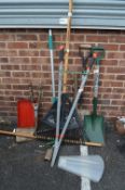 Bulldog Garden Shovels, Fiskars Lawn Rake, etc.