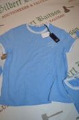 *Jack Wills Peach Feel Pale Blue T-Shirt Size: M
