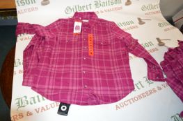 *Jachs Girlfriend of New York Pink Check Shirt Size: M