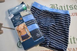 *Penguin Men’s Stretch Cotton Boxer Shorts XL 3pk