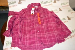 *Jachs Girlfriend of New York Pink Check Shirt Size: M