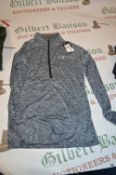 *Under Armour Grey Half Zip Top Size: S