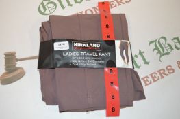 *Kirkland Signature Ladies Travel Pants Size: 8