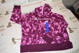 *Champion Pink & Purple Hoodie Size: L