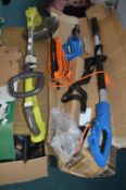 *Ryobi Strimmer and a Hyundai Electric Pole Hedge