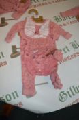 Lilly & Jack Green Label 3-6 Months Set: Sleep Suit, Hat, Bib, Body Suit & Mitts