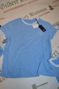 *Jack Wills Peach Feel Pale Blue T-Shirt Size: M