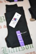 Champion Kid’s Black Joggers Size: XS 5-6 years
