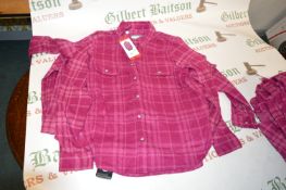 *Jachs Girlfriend of New York Pink Check Shirt Size: M