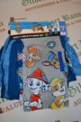 Paw Patrol Kid’s 4pc Glow in the Dark Pyjama Set Size: 7 years