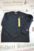 *Champion Size: S Black Sweatshirt