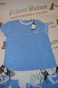 *Jack Wills Peach Feel Pale Blue T-Shirt Size: S